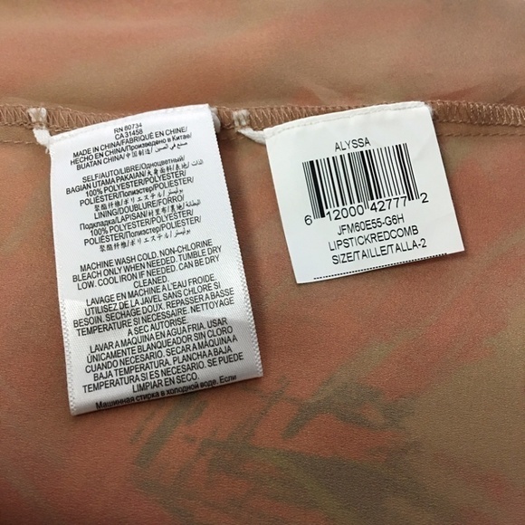 π
ΊBCBG MaxAzria Alyssa Dress Draped One Shoulder Shift - Picture 10 of 13